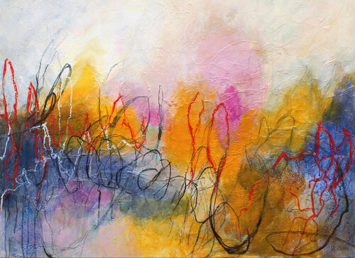 Föhnsturm by Gerti Papesch, Painting for Sale on Select