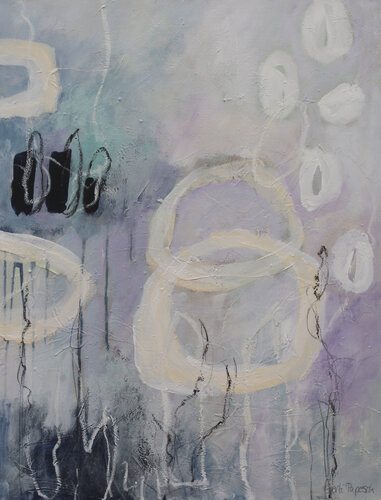 Wintermood I by Gerti Papesch, Painting for Sale on Select