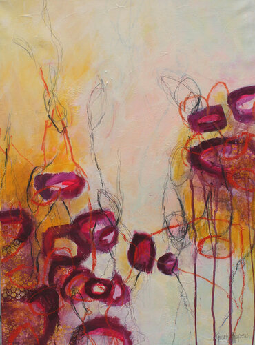 Cherry Mood by Gerti Papesch, Painting for Sale on Select