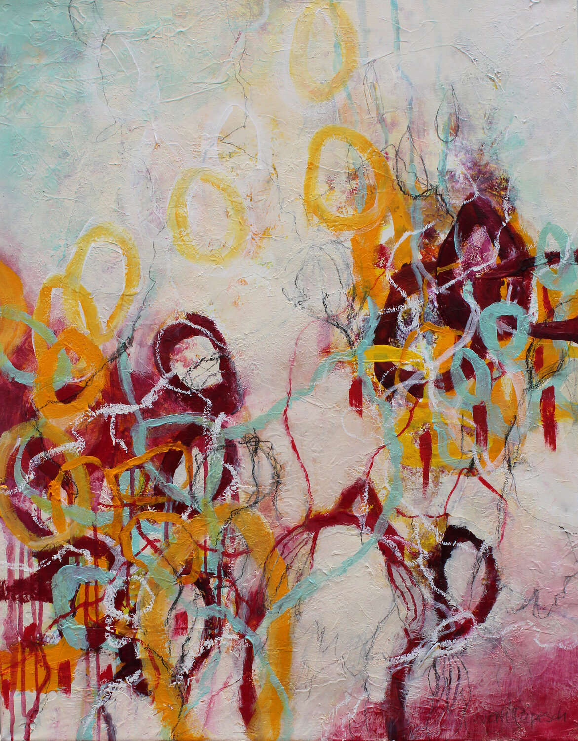 Gekicher Gerti Papesch Original painting for sale