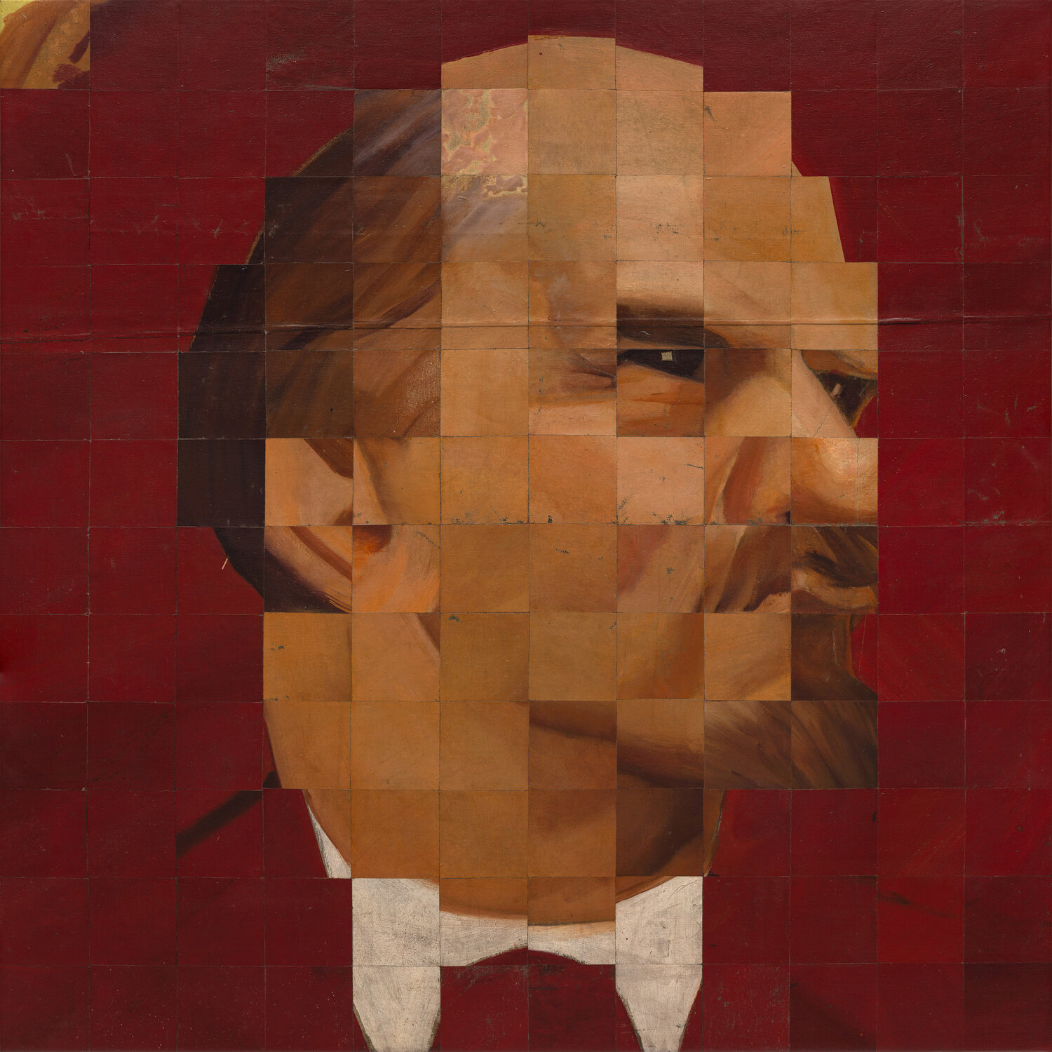 Recycled Lenin #15 Oleksandr Balbyshev Originalgemälde zu verkaufen