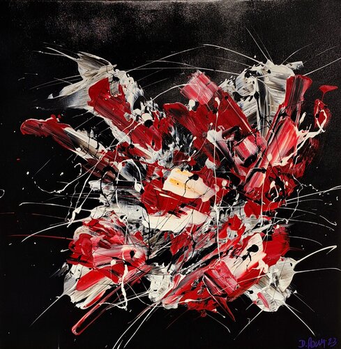 Abstracción de arte profundo D 06/23 by Diego Ramos, Painting for Sale on Select