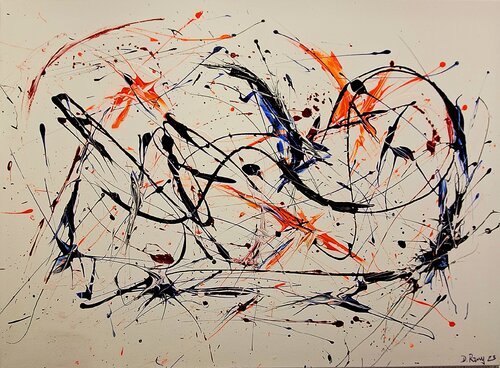 Galaxia Efervescente by Diego Ramos, Painting for Sale on Select