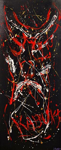 Kabuki by Diego Ramos, Painting for Sale on Select