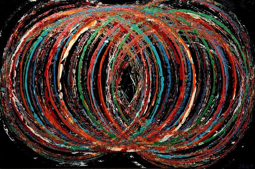 INFINITO 2 by Diego Ramos, Painting for Sale on Select