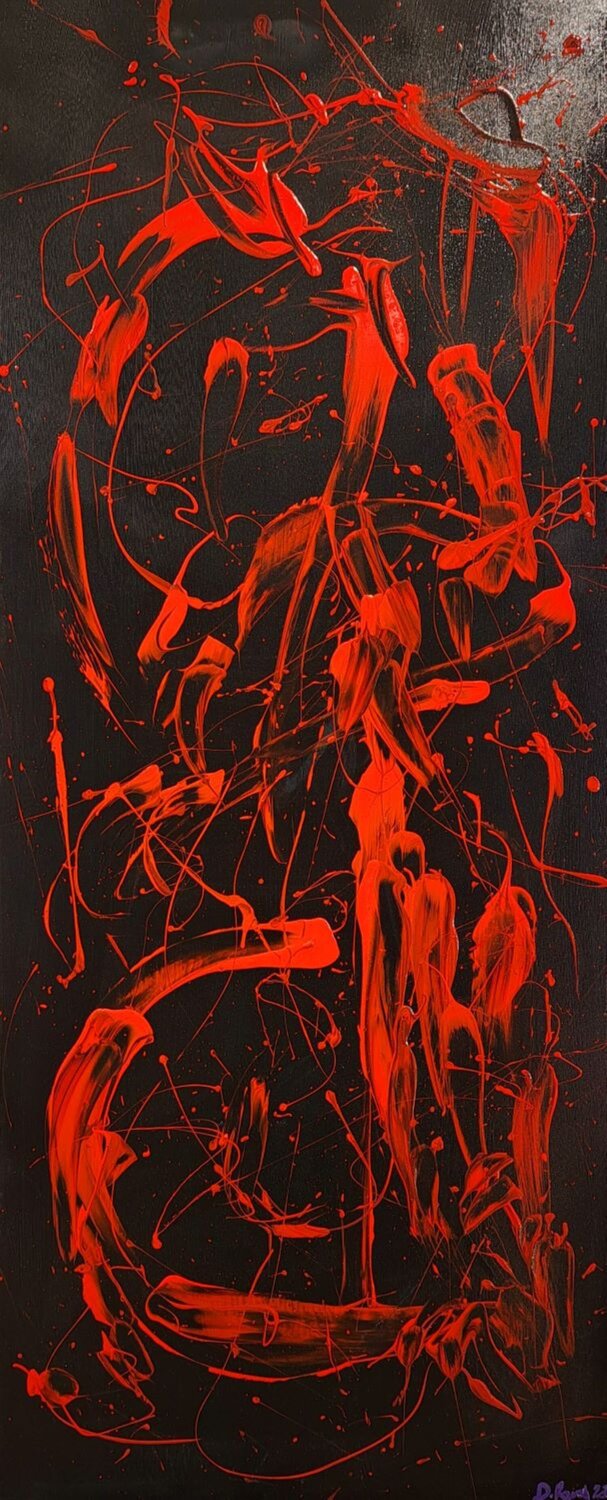 lujuria Diego Ramos Original painting for sale