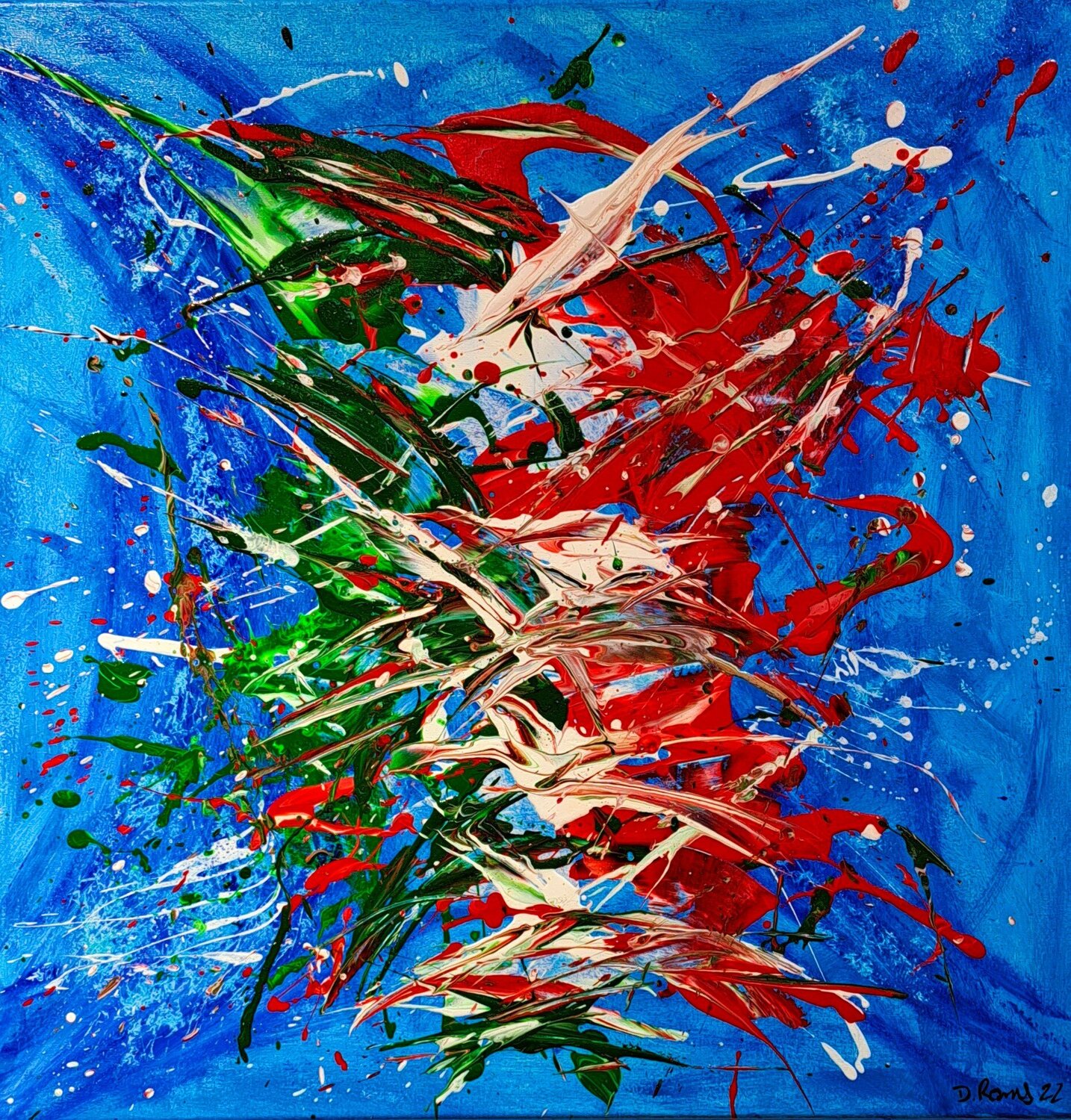 okay Italia Diego Ramos Original painting for sale