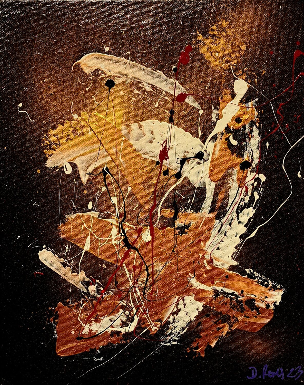 Deep Art D24/12 Diego Ramos Original painting for sale