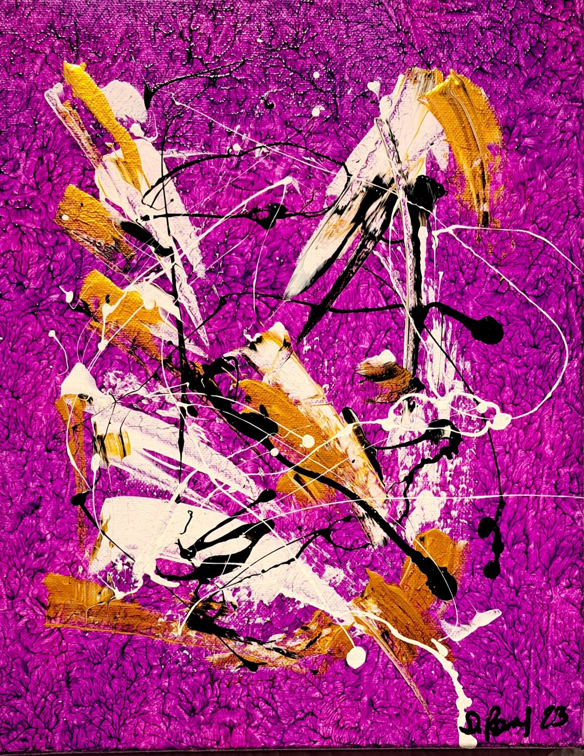 Deep Art D24/15 Diego Ramos Original painting for sale
