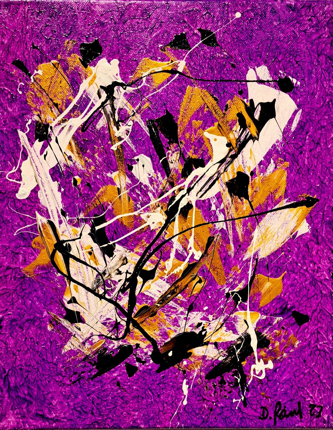 Deep Art D24/18 Diego Ramos Original painting for sale
