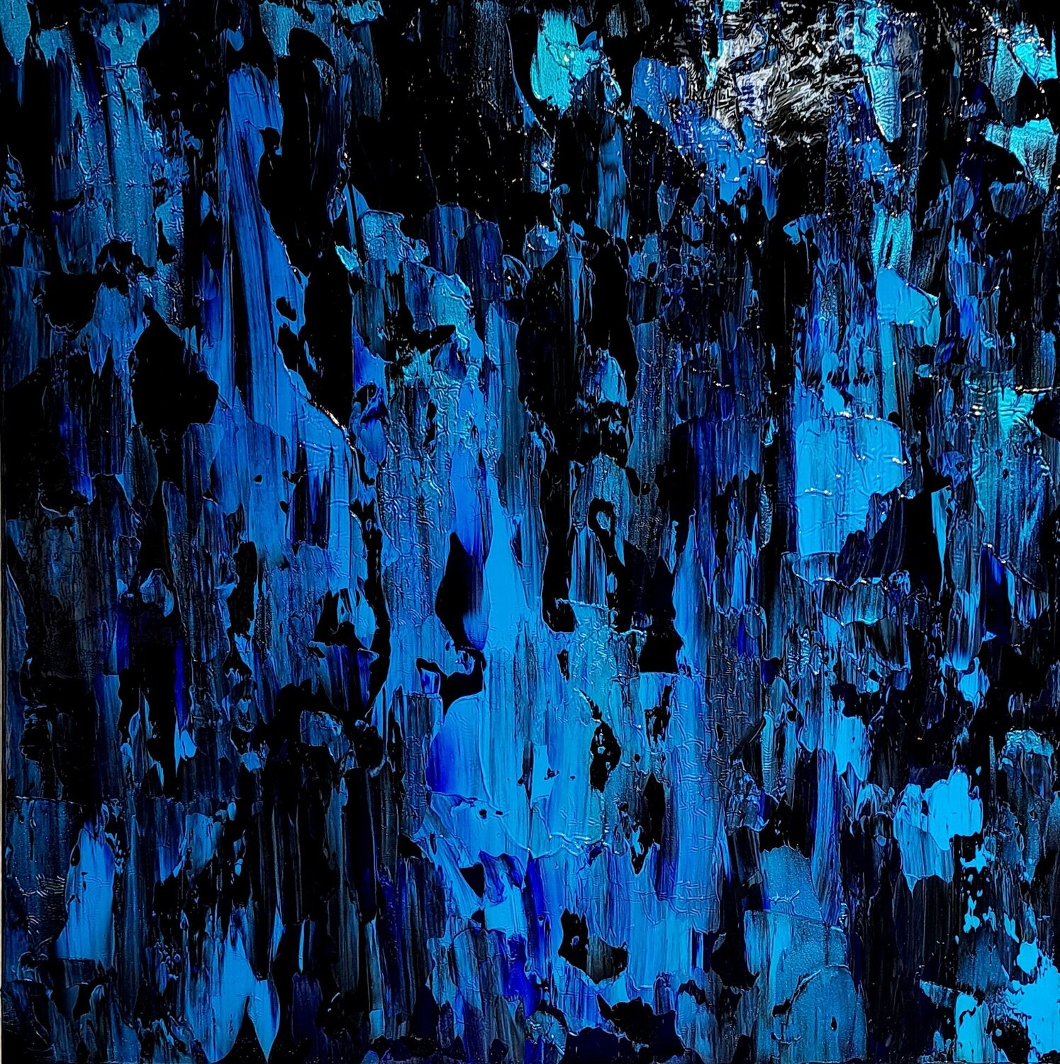 Ultramarino Diego Ramos Original painting for sale