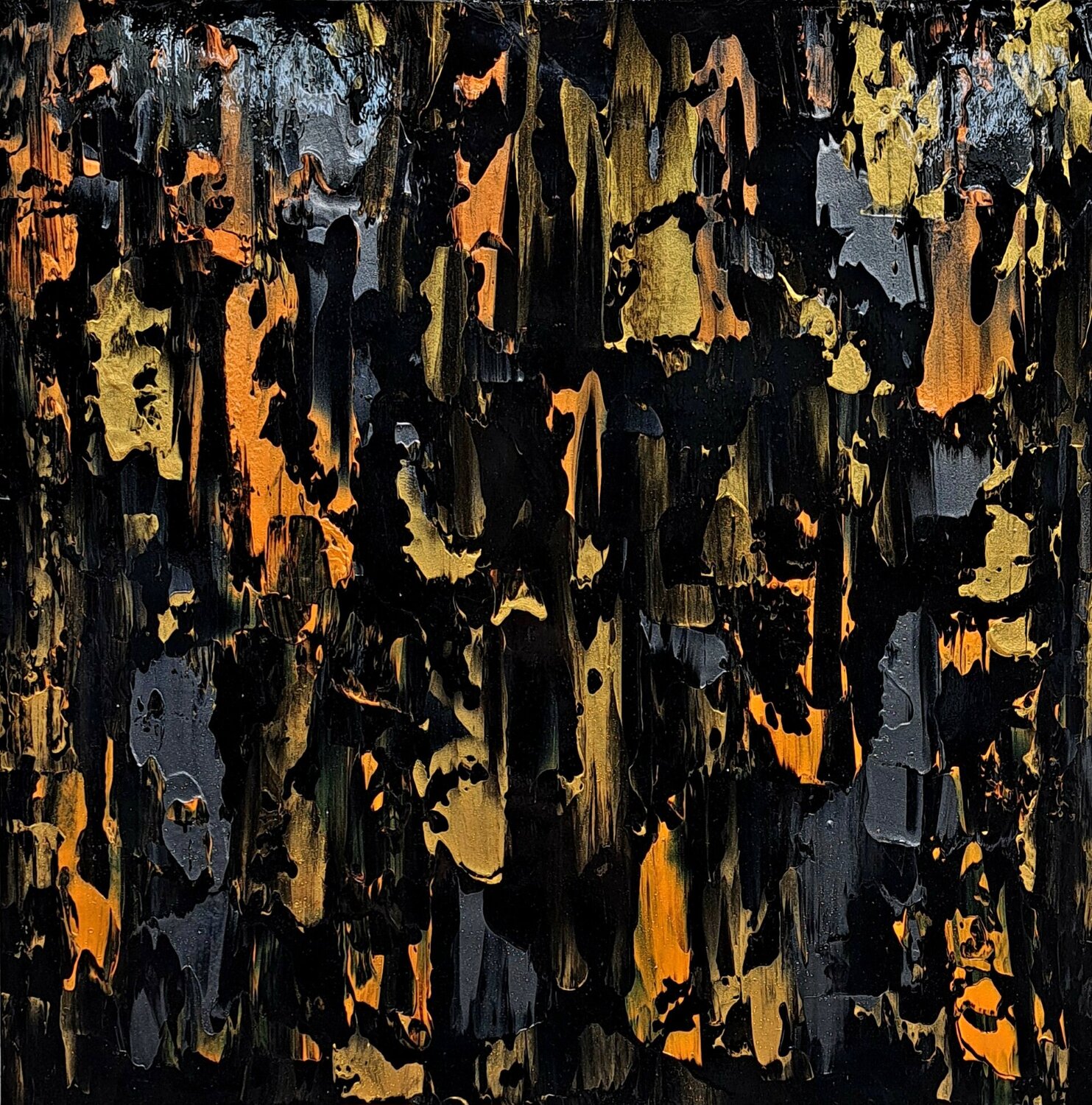 Noche de otoño Diego Ramos Original painting for sale