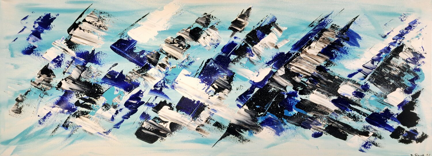 Mare Azzurri Diego Ramos Original painting for sale