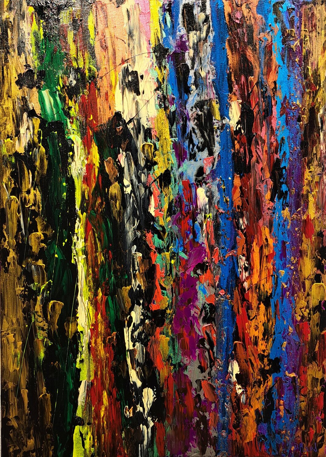 Primavera Eterna Diego Ramos Original painting for sale
