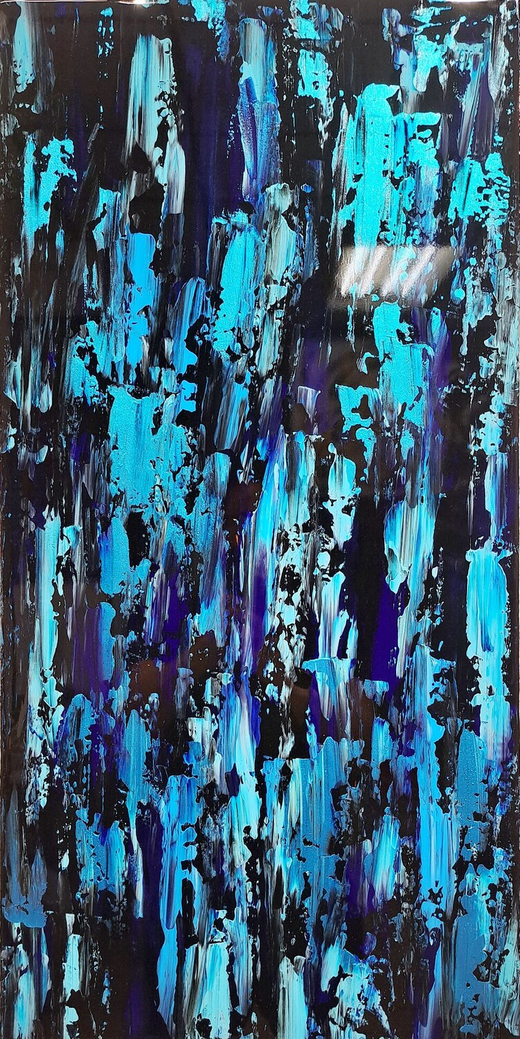 Más que el Mar azul Diego Ramos Original painting for sale