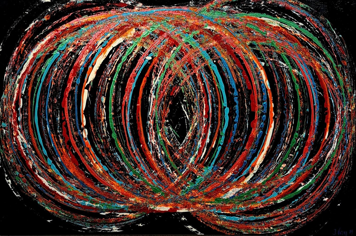 INFINITO 2 Diego Ramos Original painting for sale