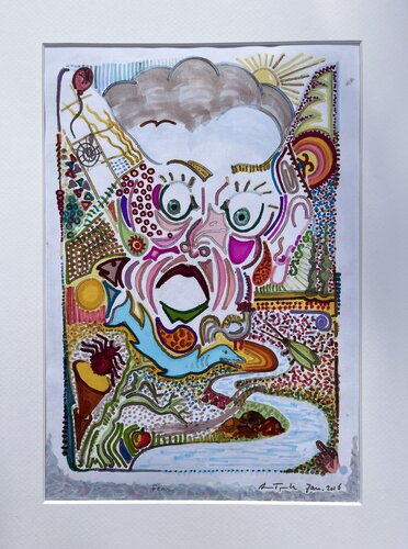 Fear by Anne-Tjerk Mante, Drawing for Sale on Select