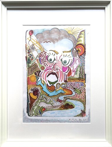 Fear by Anne-Tjerk Mante, Drawing for Sale on Select