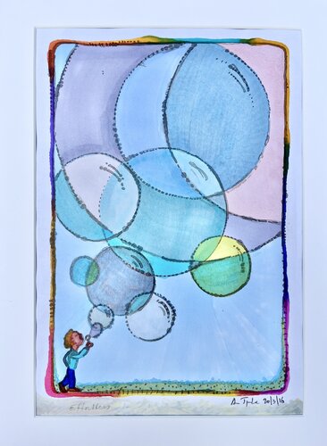Effortless by Anne-Tjerk Mante, Drawing for Sale on Select
