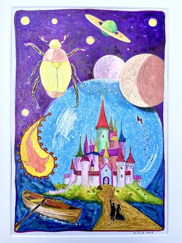 Couldn't have imagined that by Anne-Tjerk Mante, Drawing for Sale on Select
