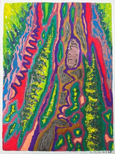 Muddy Forest Path II by Anne-Tjerk Mante, Drawing for Sale on Select