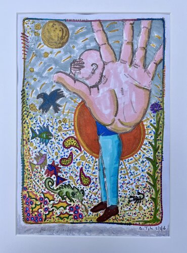 Feeling guilty by Anne-Tjerk Mante, Drawing for Sale on Select