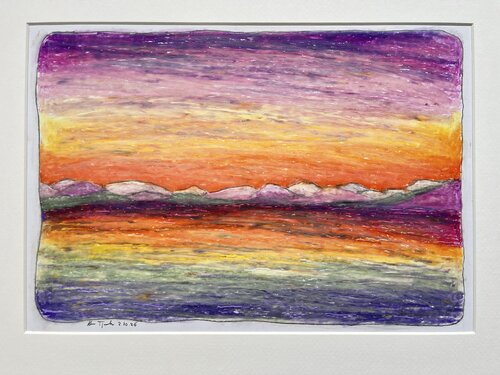 Painter's Palette Bay II von Anne-Tjerk Mante, Zeichnungen kaufen auf Select