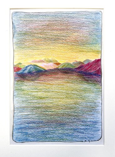 Painter's Palette Bay III von Anne-Tjerk Mante, Zeichnungen kaufen auf Select