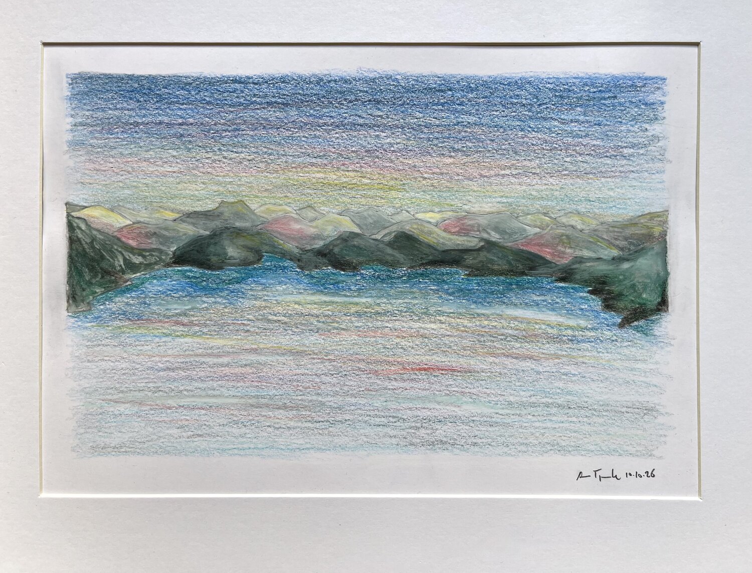 Painter's Palette Bay VIII Anne-Tjerk Mante Zeichnungen zu verkaufen
