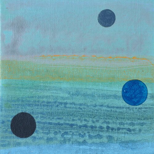 Earth Day - Planets Earth by Susie Wright, Painting for Sale on Select