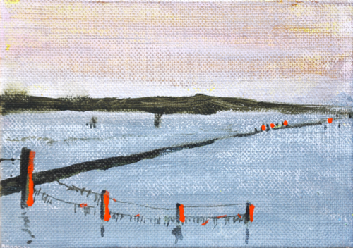 Unnatural history - Somerset levels by Susie Wright, Painting for Sale on Select