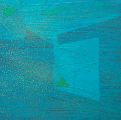 Earth Day - Automatic puff by Susie Wright, Painting for Sale on Select