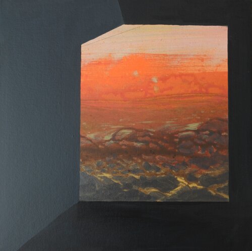 Earth Day - Furnace by Susie Wright, Painting for Sale on Select