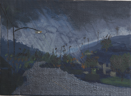 Unnatural history - Atmospheric river California by Susie Wright, Painting for Sale on Select