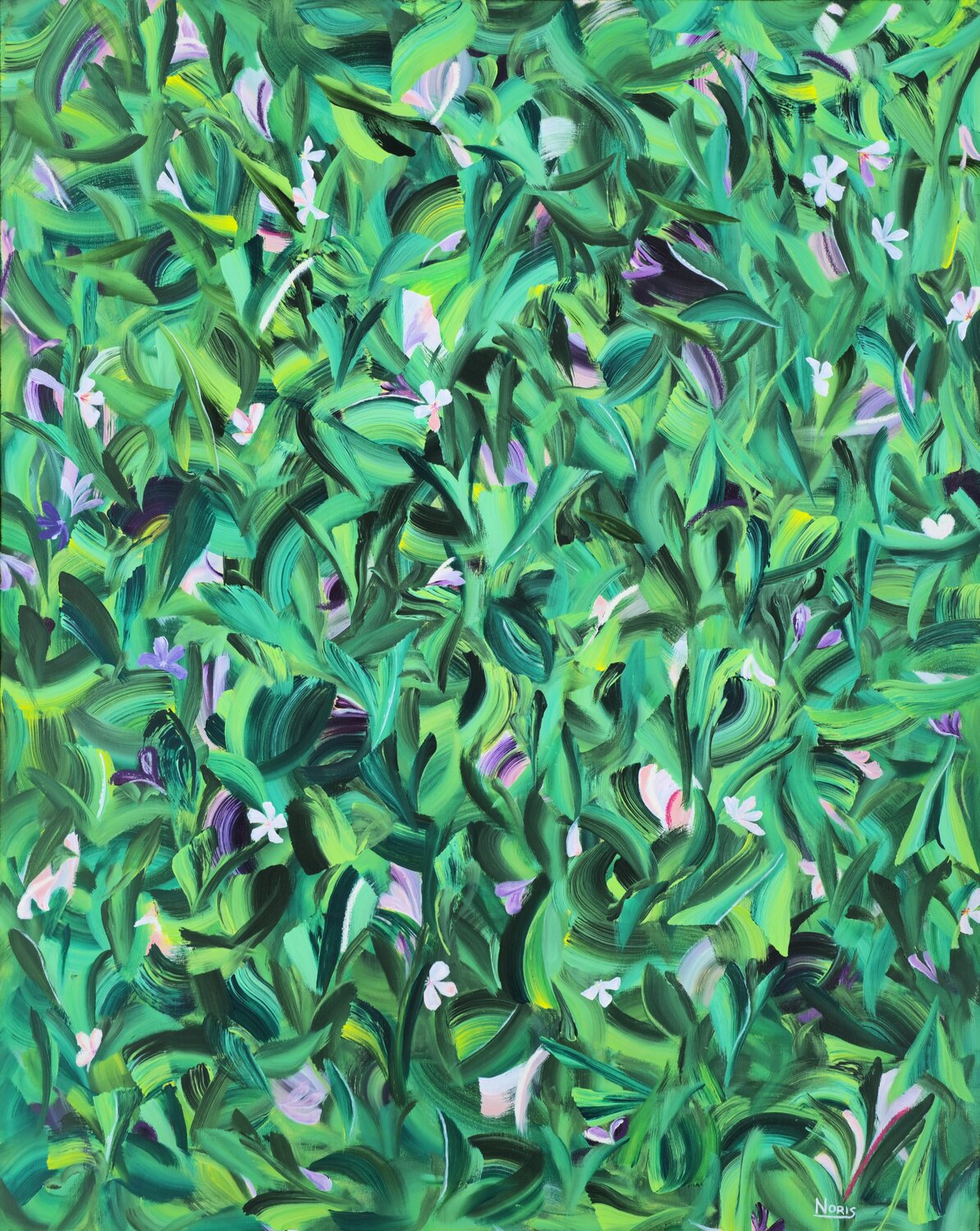 Manacá Camila Noris Original painting for sale