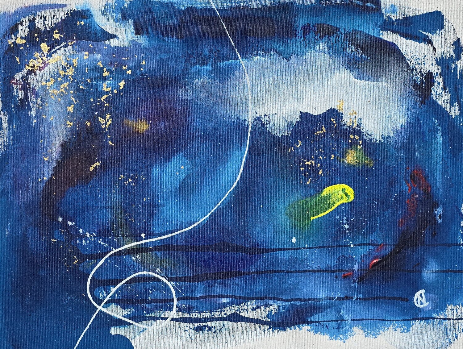 Unspoken Camila Noris Original painting for sale