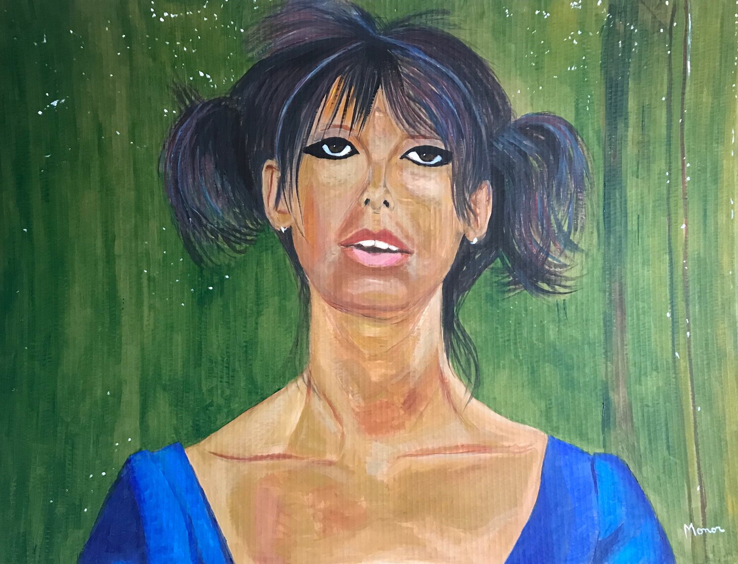 The Second of the Two Friends Franck Maunoury Original painting for sale