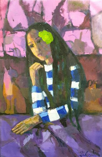 Le temps qui nous précède by Michel Phelippeau, Painting for Sale on Select