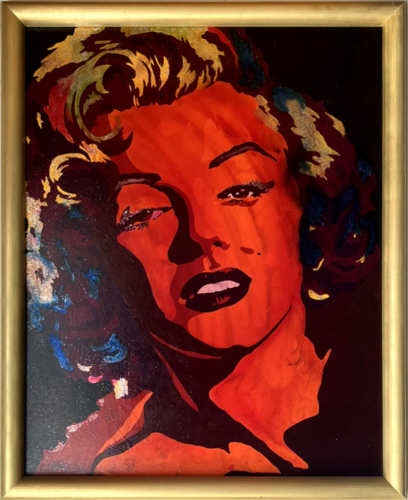 Monroe (Doktrin) by Wolfgang Eberhardt, Painting for Sale on Select