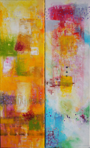 No risk, no fun by Wolfgang Eberhardt, Painting for Sale on Select