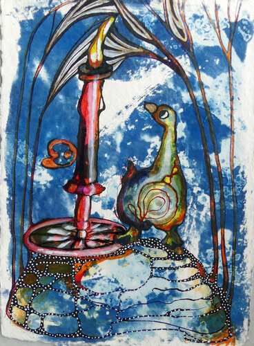 Vanité à l'Oie by Valentine Carre, Painting for Sale on Select