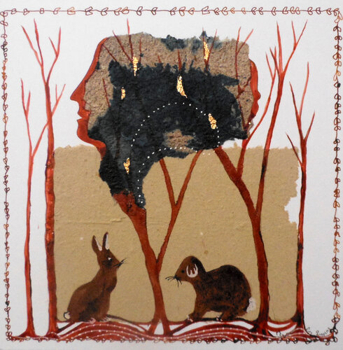 Les Lapins by Valentine Carre, Drawing for Sale on Select