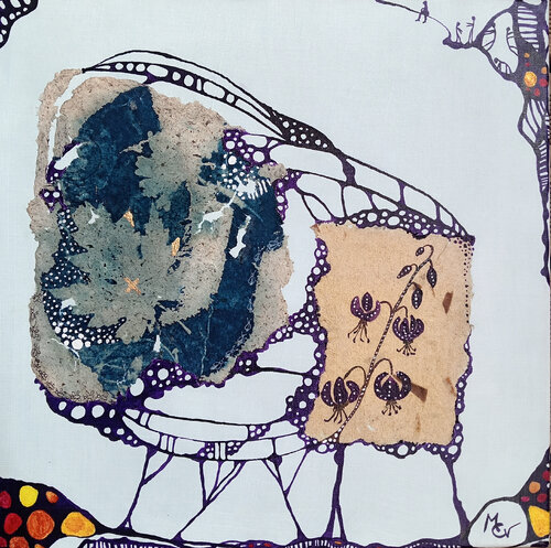 En souvenir by Valentine Carre, Painting for Sale on Select