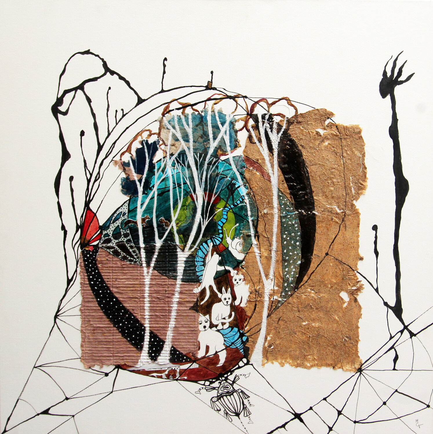 Et pourtant elle tourne Valentine Carre Original painting for sale