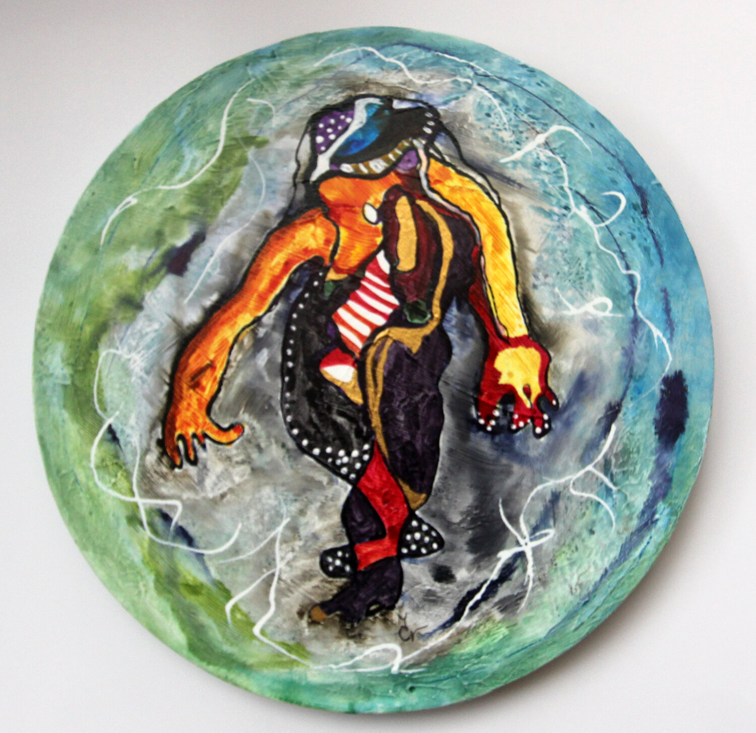 Dance with SEA Foam Valentine Carre Original painting for sale