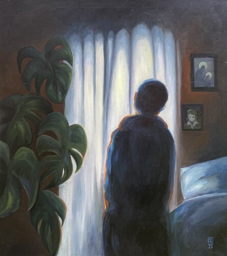 L'ENDROIT OBSCUR by EDITH NURLA, Painting for Sale on Select