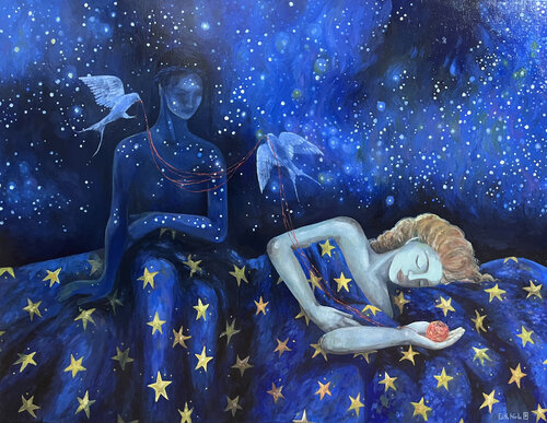 L'ABSENCE PRESENTE by EDITH NURLA, Painting for Sale on Select
