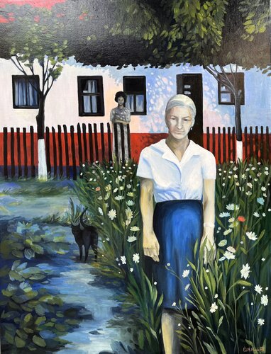LE JARDIN D'ANTAN by EDITH NURLA, Painting for Sale on Select