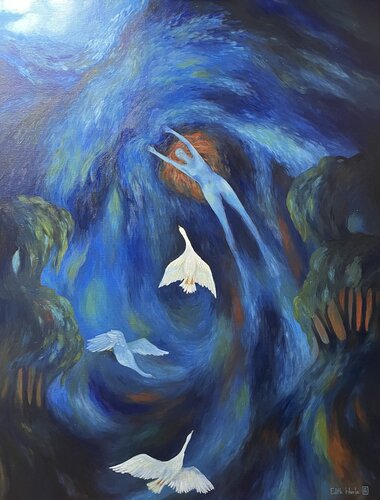 ESPOIRS ET REVES by EDITH NURLA, Painting for Sale on Select