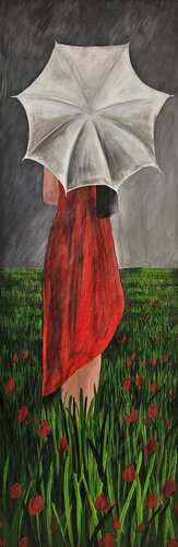 Arcobaleno all'orizzonte by Francesca Bolletta, Painting for Sale on Select